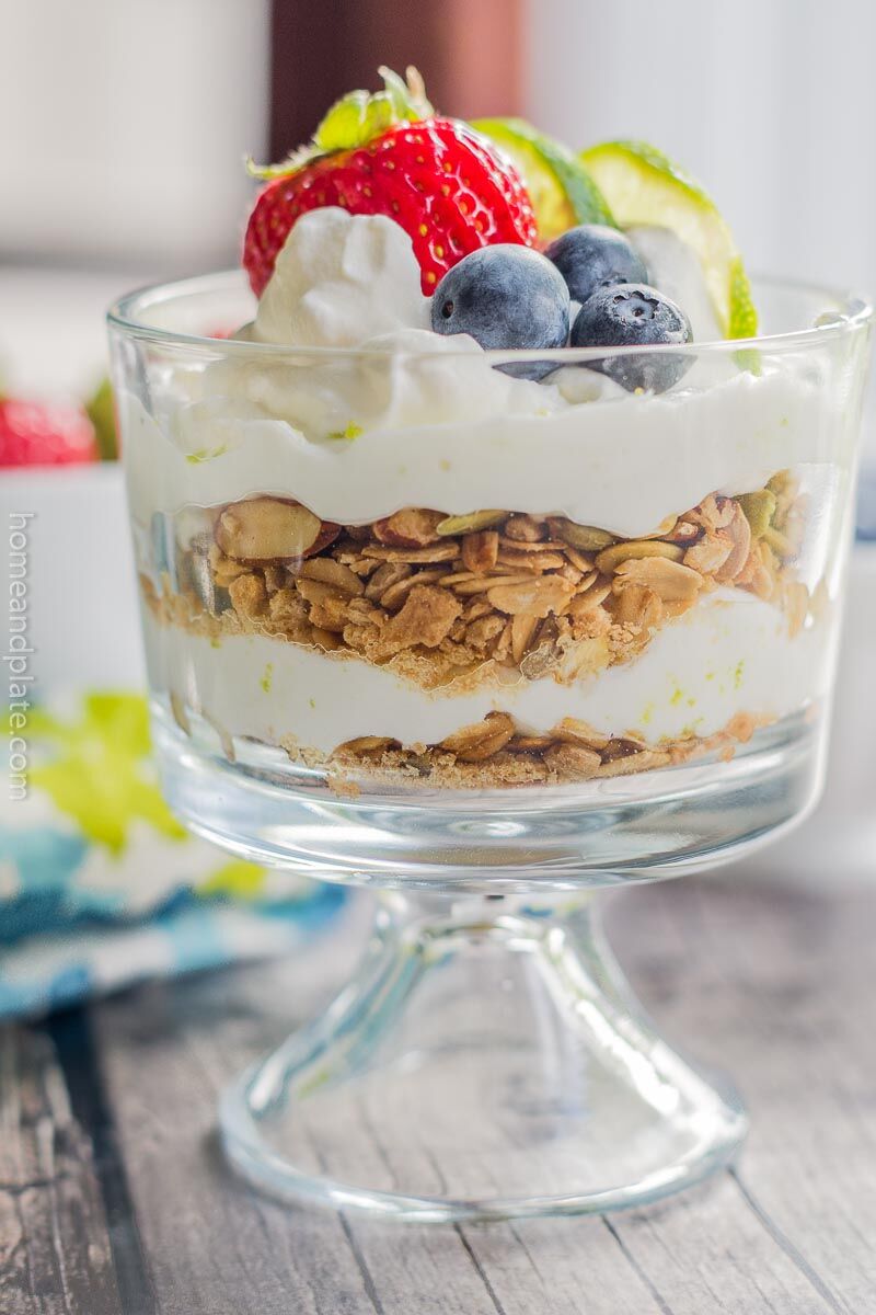 The Best Key Lime Yogurt Parfait (Easy Recipe)